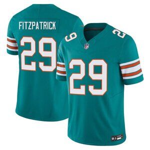 Mens Youths Minkah Fitzpatrick Vapor Aqua Jersey Stitched